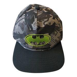 Batman Camouflage Cap with Green Logo